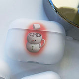 Red - Christmas Hot Choco AirPods Case_matt