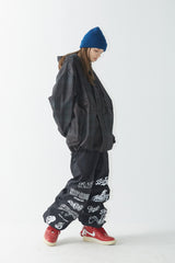 ワイドフーディージャケット/BSR2223FWJK050 WIDE HOODED JACKET CHECK