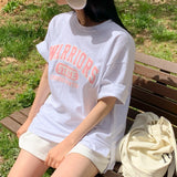 レタリングボクシーTシャツ