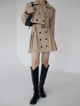 トレンチクロップジャケット / Trench Crop Jacket (3color)