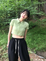 サンデークロップジップアップ