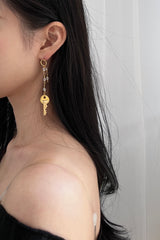 no.12ゴールドピアス/no.12 earring gold