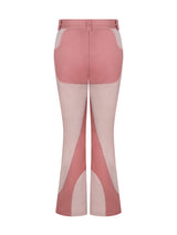 ボディスカルプチャーセミブーツカットパンツ / Body Sculpture Semi Bootcut Pants PINK