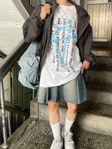 トゥインクルスターレタリング半袖シャツ / Twinkle star lettering short-sleeved shirt