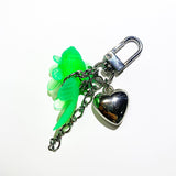 Tied goldfish keychain (color random) (6671350366326)