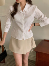 FV Basic Slim Line Crop Shirt (5color)