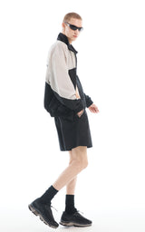 LOGO BAND SHORTS_BLACK