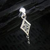 BTディアDシルバーイヤリング / BT dia-D silver earring (4594634817654)