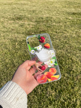 スプリングピクニックジェリースマホケース/Spring picnic jelly case