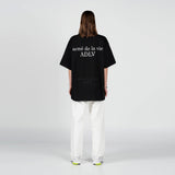 ベイビーフェイスベレーガール半袖Tシャツ ブラック