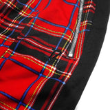 TZ PLAID TRACK PANTS - RED (6635088904310)