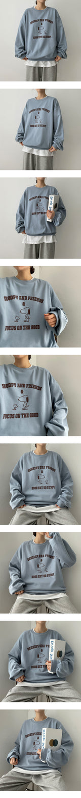 アンドスヌーピースウェットシャツ / Andsnoopy sweatshirt.