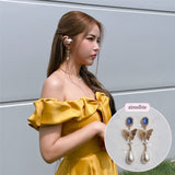 バタフライクイーンイヤリング / Blue Butterfly Queen Earring