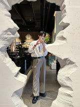 トゥームツータックワイドスラックス / Tomb Two-Tuck Wide Slacks (6 colors)