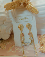 アフロディテシリーズ - アンダー ザ ムーンライトピアス / Aphrodite Series - Under the Moonlight Piercing (Peach Color)