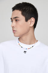 mii ロゴオーバーサイズTシャツ / mii LOGO OVERSIZED T-SHIRT WHITE