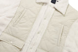 ショルダーキルティングジャケット / SHOULDER QUILTING JACKET_OATMEAL