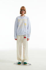 ウィティーバニープラネットエクスプローラースウェットシャツ／WITTY BUNNY PLANET EXPLORER SWEATSHIRT V2 [LIGHT SKY]