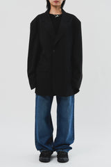 Wave Pocket Wide Denim