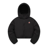 CHERRY SHORT DOWN JUMPER [BLACK]