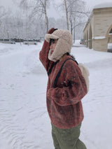Fable snow melange knit 