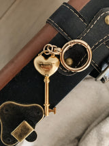 Knock heart key ring