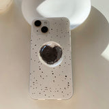 Soft Heart Cookie and Cream Phone Case Bead Tok Set