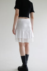 シルキーカンカンスカート / Silky Cancan Skirt (3color)