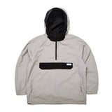 コージーフーデッドアノラックジャケット/BSR2223FWJK084 COZY HOODED ANORAK JACKET GRAY