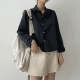 ハニハーフクロップシャツ / Hani half Crop Shirt