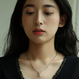 silver toggle necklace (6679752409206)