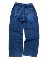 ウォッシングポイントワイドデニムパンツ / Washing point wide denim pants