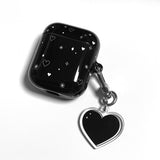 ハートグリッターエアポッズケース / heart glitter AirPods case