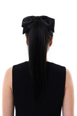 SATIN RIBBON / BLACK