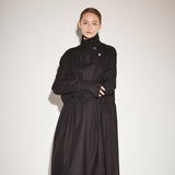 ボタンアップドレス / Button-up dress black