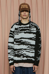 NOTE STAR KNIT / BLACK
