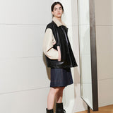 [UNISEX] NICOLE OVERFIT BLOUSON, BLACK (6628189700214)