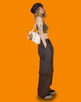 スカリーハイネックスリーブレス/skully highneck sleeveless
