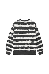 0 2 teddy bear tie-dye sweatshirts - BLACK (4642322120822)