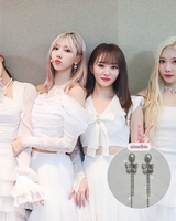  Urban Chic Butterfly Piercing (Kep1er Yeseo, LOONA Yves, Dreamcatcher Yoohyeon, Jiyu Earrings)