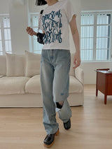 シャークTシャツ / Shark T-shirt (2color)