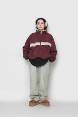 ミッドカラーパイピングジップアップ / Mid Colour Piping Zip-Up