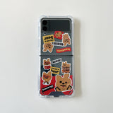 Moorugi sticker Zflip3 Jellyhard Case (6678723690614)