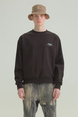 サンズ セリフ ロゴ スウェットシャツ ブラック / SANS SERIF LOGO SWEATSHIRTS [BLACK] (4414561878134)