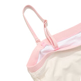 チェリーシャーリングスイムブラトップ / CHERRY SHIRRING SWIM BRA TOP [IVORY]