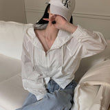 [Bellide made/Seasonal Item] ツーウェイフーデッドクロップドウィンドブレーカー