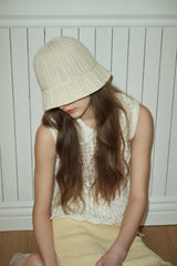 DUBBY bucket hat_oatmeal