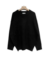 (×)(UNISEX) ベチンウールオーバーニット