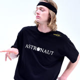 アストロノートプリントTシャツ/[UNISEX] Astronaut Printed T-Shirt (BLACK)