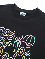 レインボークレヨンスウェットシャツ/RAINBOW CRAYON SWEATSHIRT CHARCOAL(CV2CFUM466A)